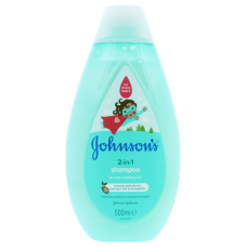 Johnson’s 2 in 1 shampoo 500ml